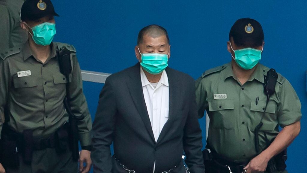 Jimmy Lai has been sentenced to 20 years in a Hong Kong prison.
