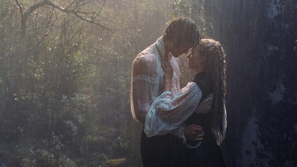 The film is based on the first and only novel by Emily Brontë, published in 1847.
