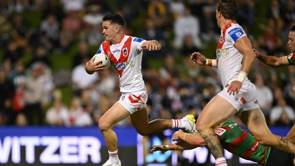 Daniel Atkinson is undaunted by wearing the No.7 jersey for the first time in the NRL.
