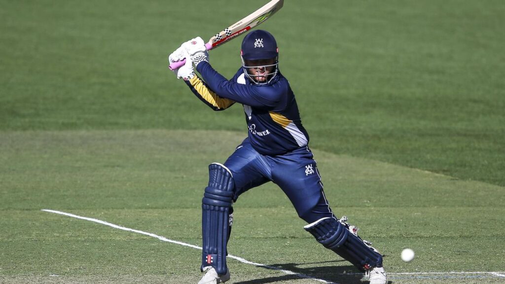 Victoria’s Tom Rogers shone in the field and with the bat in a big One-Day Cup win over Queensland.
