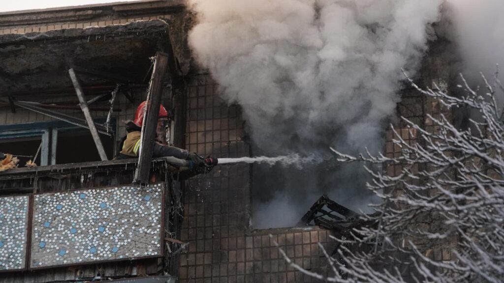 Russia is appears to be trying to freeze Ukraine into submission as peace talks loom.
