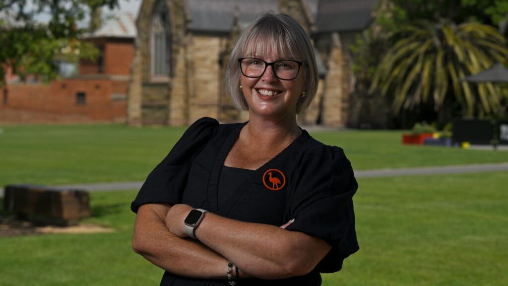 Michelle Milthorpe says her campaign priorities are access to housing, healthcare and childcare.
