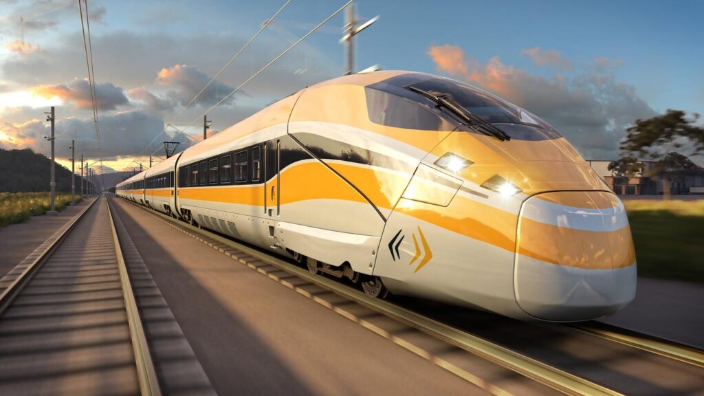 A high-speed rail line between Sydney and Newcastle would slash travel times for commuters.
