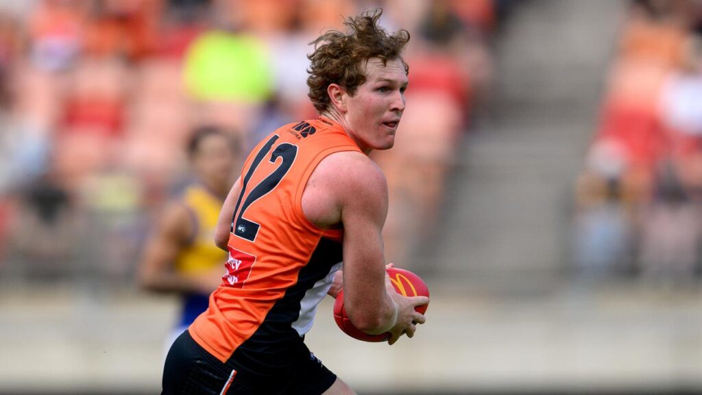 GWS star Tom Green has gone down in a match simulation and could miss the start of the season.
