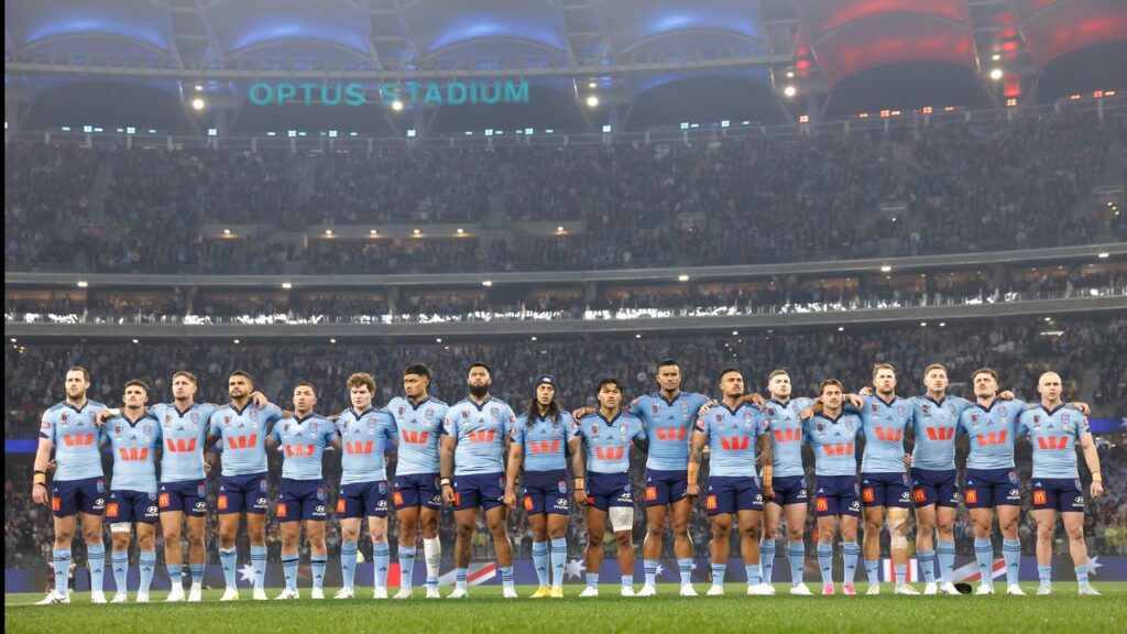 Three sold-out Origin ties at Optus Stadium suggest a market for regular NRL matches in Perth.
