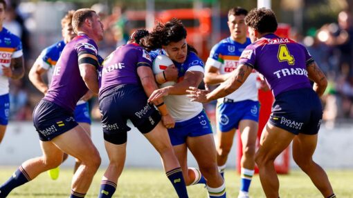 Storm smashed, Laurie stars in Raiders debut NRL RAIDERS STORM