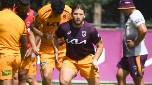 NRL BRONCOS TRAINING