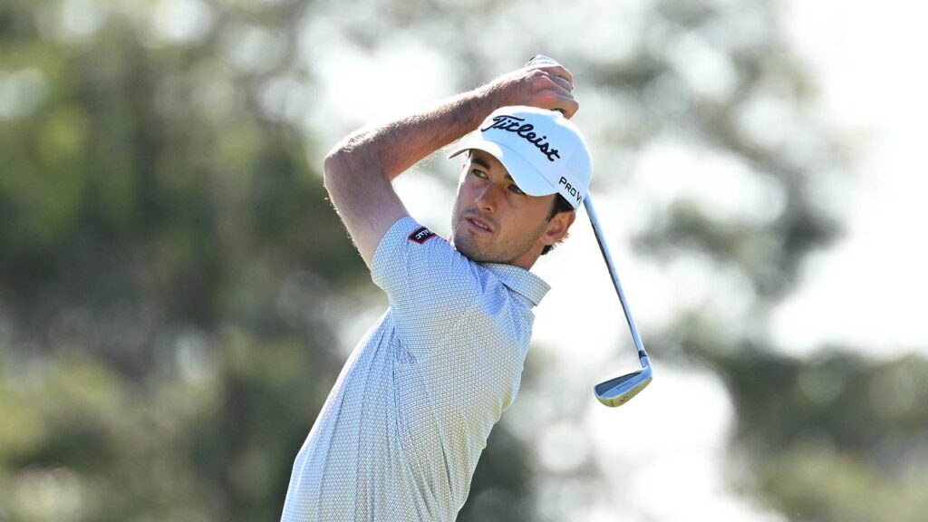 Elvis Smylie has won on debut in LIV Golf in Riyadh.
