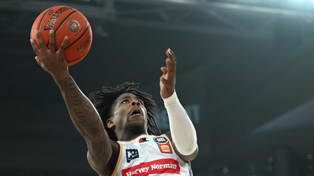 Kendric Davis soared with 30 points in the Sydney Kings’ NBL win over South East Melbourne. 
