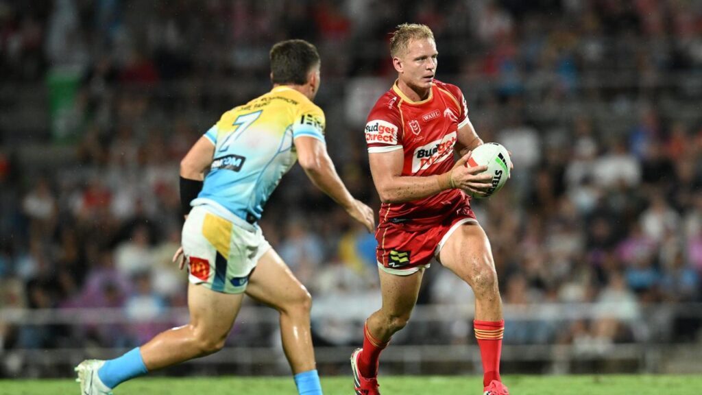 Brad Schneider (r) is on track to play for the Dolphins in round one off the bench.
