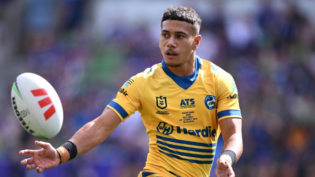 The NRL is investigating a picture of Parramatta Eel Isaiah Iongi posted online.
