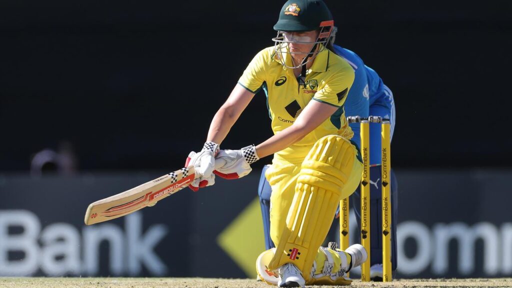 Australia have dropped Tahlia McGrath for their T20 match against India at the SCG.
