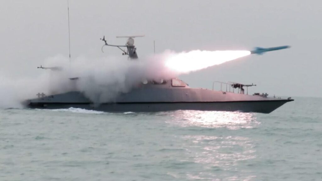 Iran launched a large-scale exercise as the US increases its military presence in the region.
