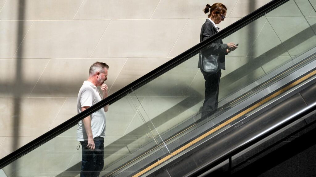 The jobless rate is predicted to be on the way up again, but economists think it’s not a concern.
