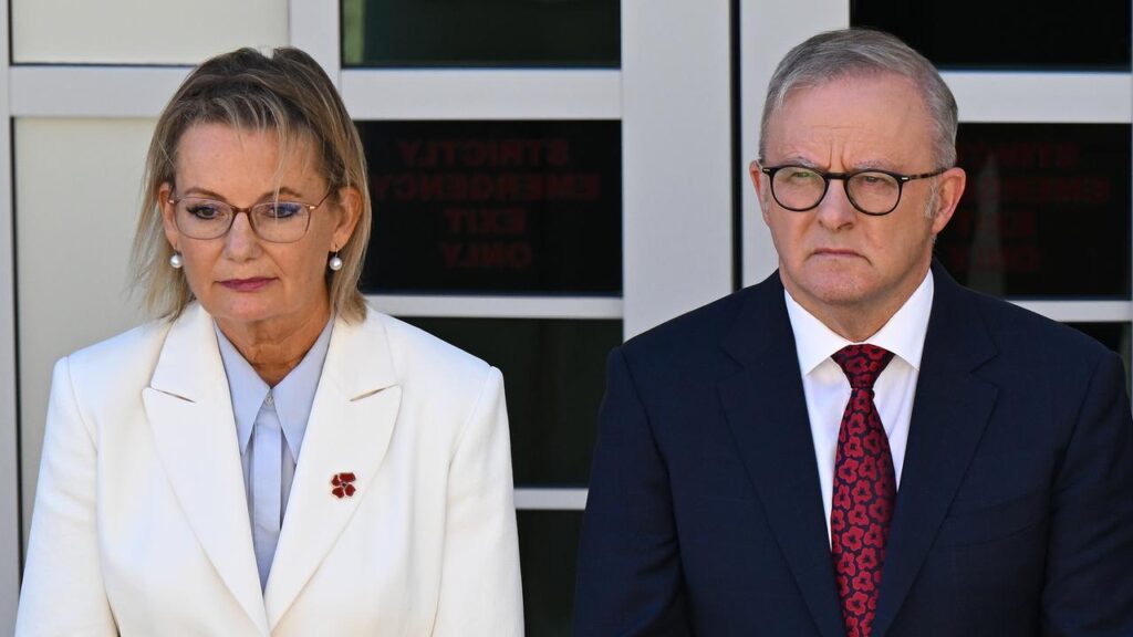 Sussan Ley and Anthony Albanese will attend a church service in Canberra before parliament resumes.
