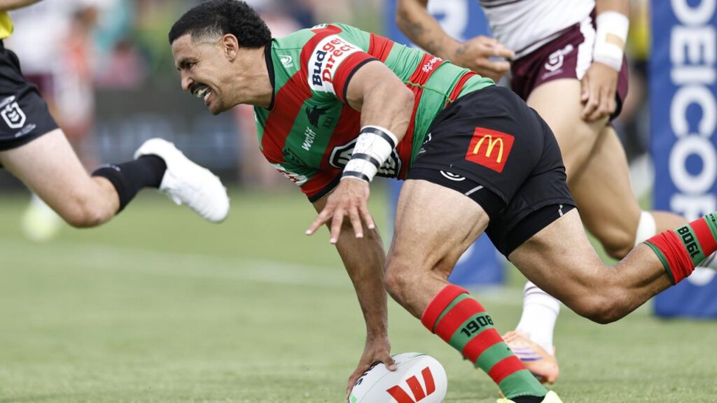 Cody Walker was on fire in South Sydney’s big win over Manly in Mudgee.
