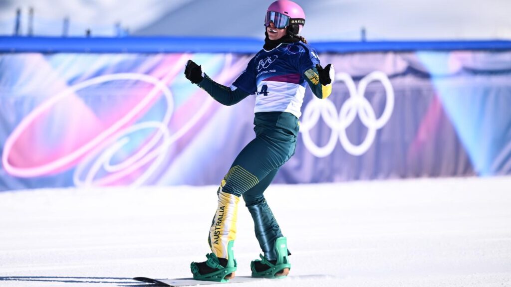 Australian Josie Baff has grabbed gold in the snowboard cross at the Milan-Cortina Winter Olympics.
