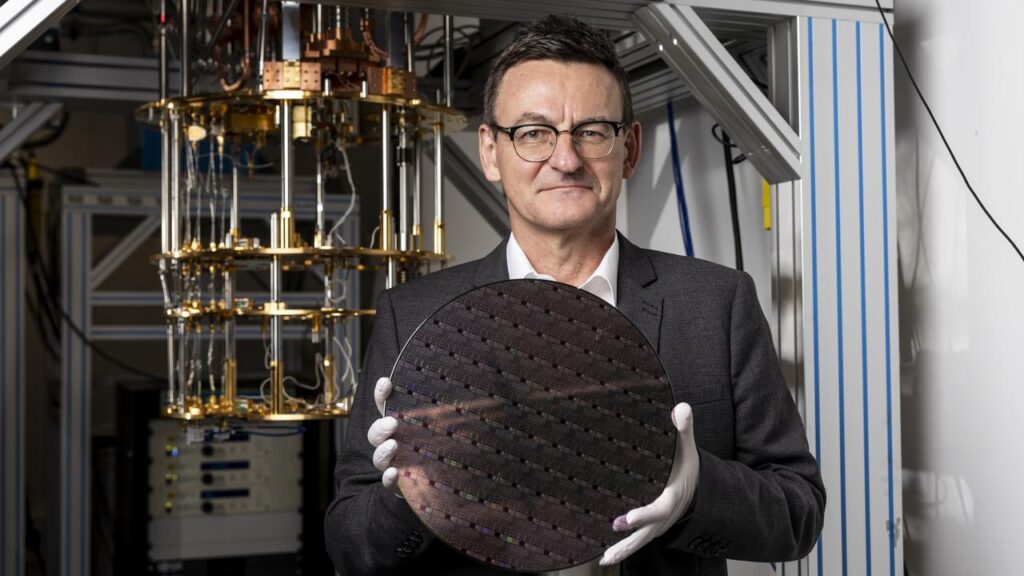 Quantum computers can be made in Australia, Diraq founder and chief executive Andrew Dzurak says.
