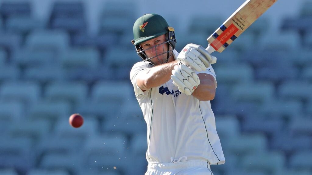 Beau Webster’s brilliant unbeaten 108 has ensured Tasmania escaped with a Shield draw against NSW.
