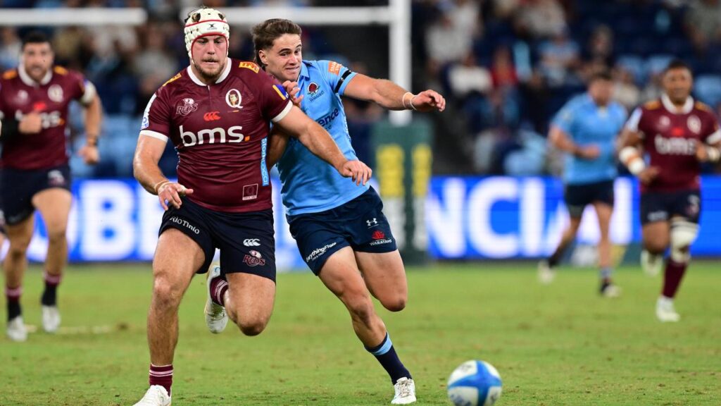 Reds skipper Fraser McReight (l) is motivated ahead of the side’s Suncorp Stadium return.
