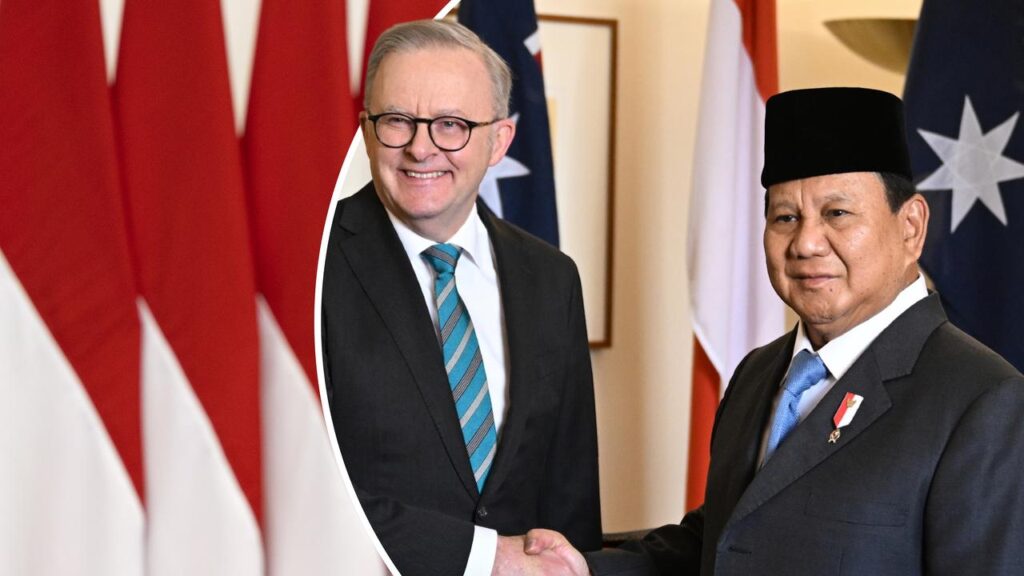 Anthony Albanese and Prabowo Subianto are set to sign the deal they negotiated in November.
