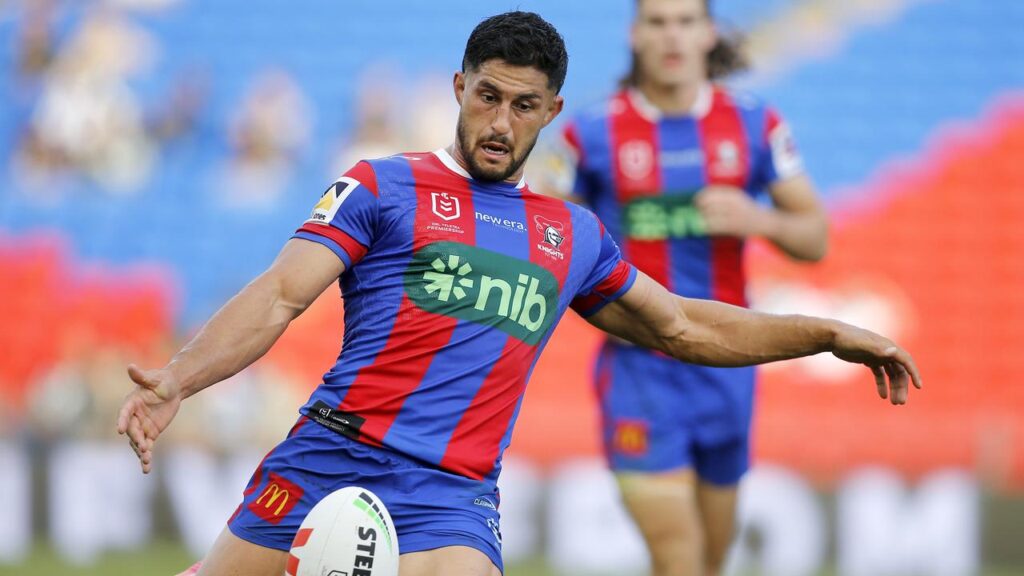 Dylan Brown will have the bulk of the Knights’ kicking duties this season.
