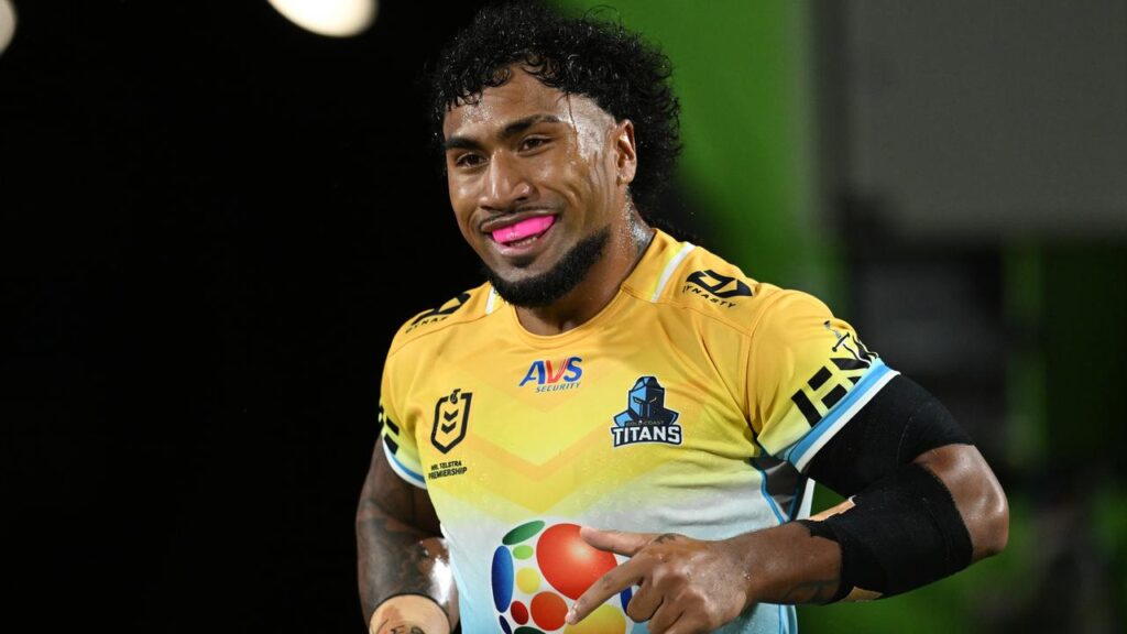 Gold Coast winger Sialetili Faeamani is on the cusp of making his NRL debut.
