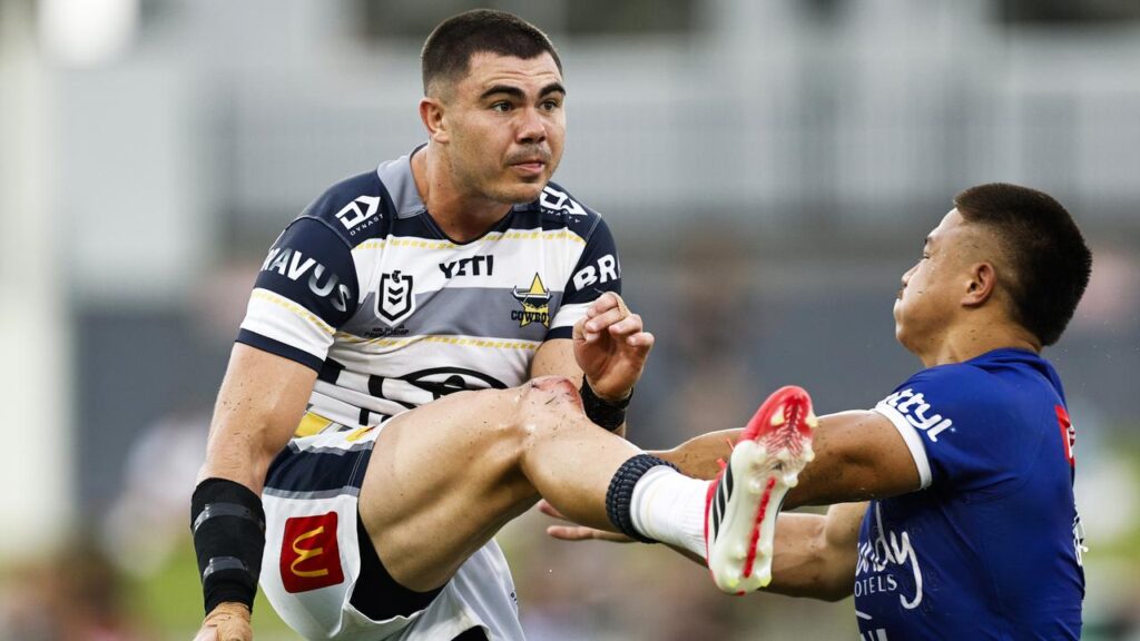 Jake Clifford (l) did his chances of a Vegas call-up no harm with a strong showing for the Cowboys.
