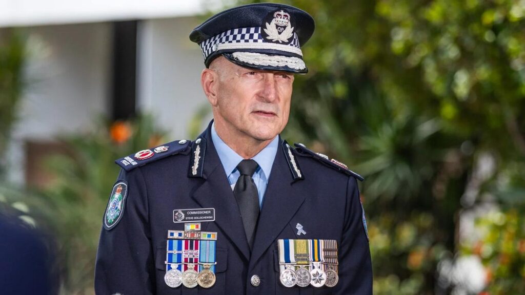 Queensland Police Commissioner Steve Gollschewski is retiring after 46 years with the service.
