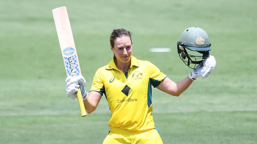 Ellyse Perry is set to become the first Australian woman to play 350 international matches.

