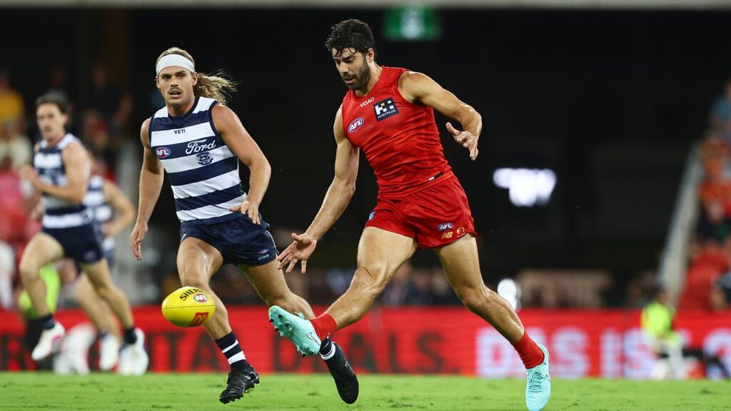 Christian Petracca put in a performance for the ages against Geelong in his Gold Coast AFL debut.
