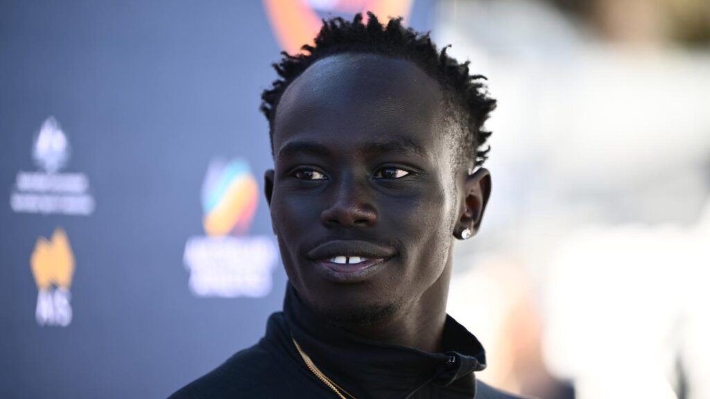 Gout Gout is seeking 200m revenge at the Maurie Plant Meet. 
