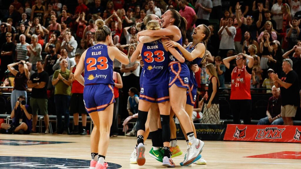 Townsville have been crowned WNBL champions for a fifth time after overcoming the Lynx in Perth.
