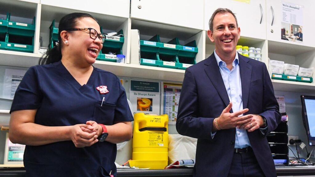 Treasurer Jim Chalmers acknowledges the budget needs to tackle inflation and productivity.
