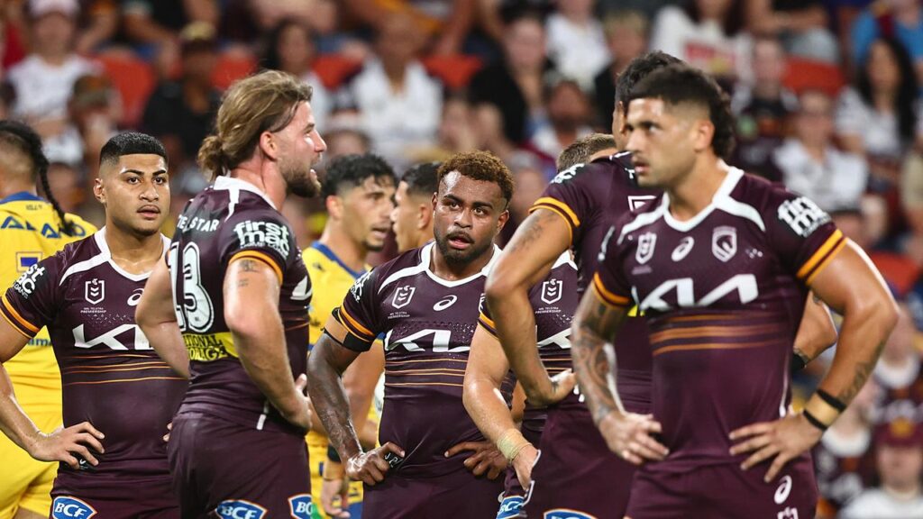 Brisbane’s players are yet to taste victory this season after two consecutive NRL defeats.
