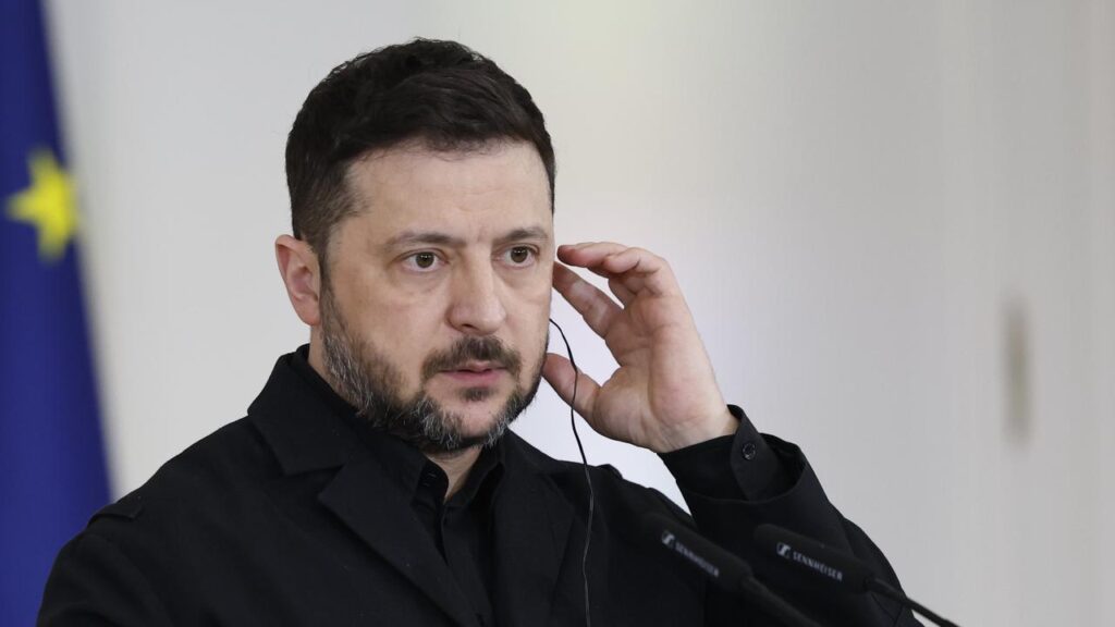 Ukrainian President Volodymyr Zelenskiy says Russia “may be ​preparing a massive ‌strike”.
