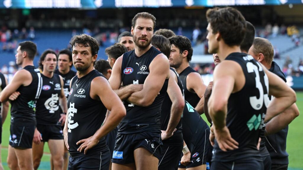 The heat remains on Carlton ahead of a crucial clash with the Kangaroos.
