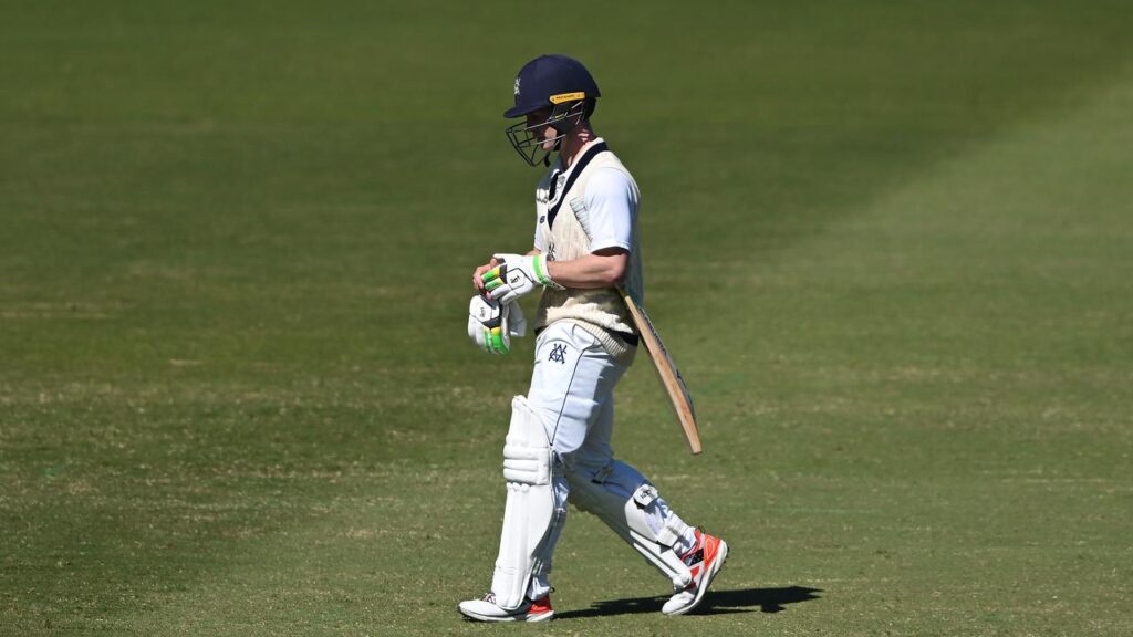 Sam Harper has been in great form for Victoria in the Sheffield Shield of late.

