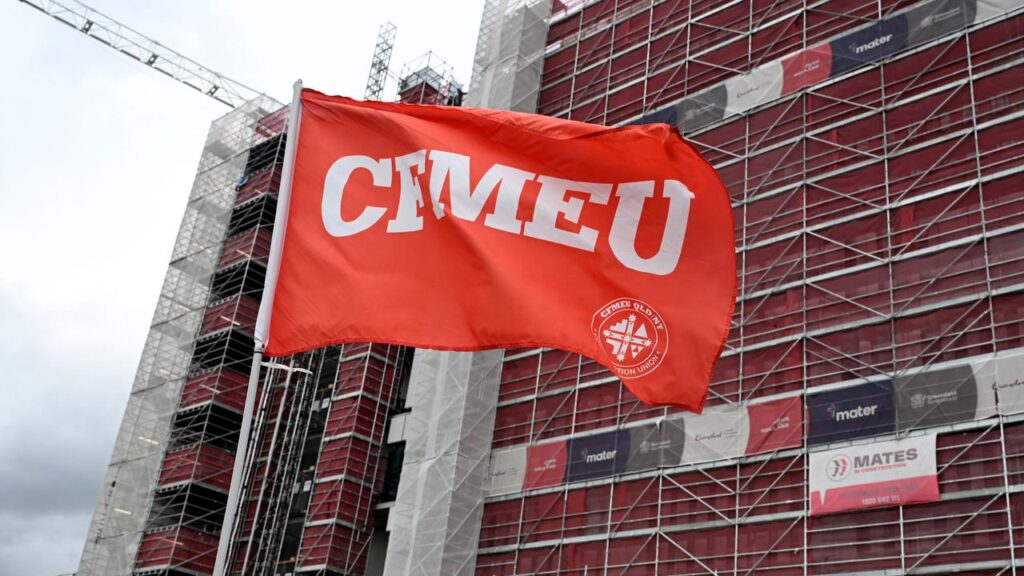 The boss of a major infrastructure project has lashed the CFMEU for its repeated militant actions.
