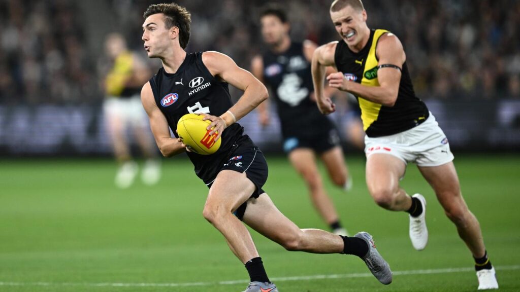 Jagga Smith says his time waiting in the wings at Carlton has helped him develop as an AFL player.
