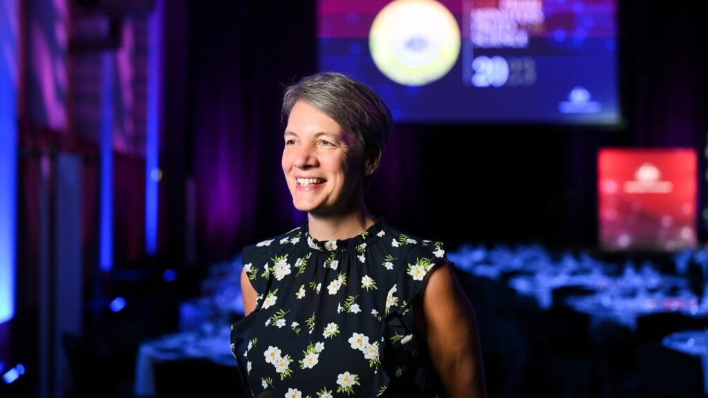 Michelle Simmons says quantum chips can do calculations in a way that uses less energy.
