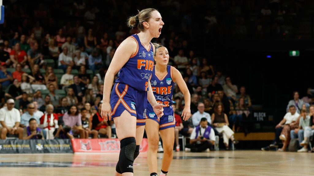 WNBL champion and grand final series MVP Courtney Woods is still pinching herself in Perth.
