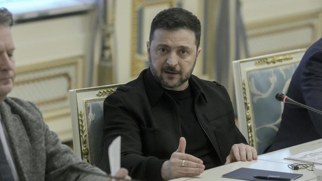 President Volodymyr Zelenskiy says a Ukrainian attack  on the Russian city of Bryansk was justified.
