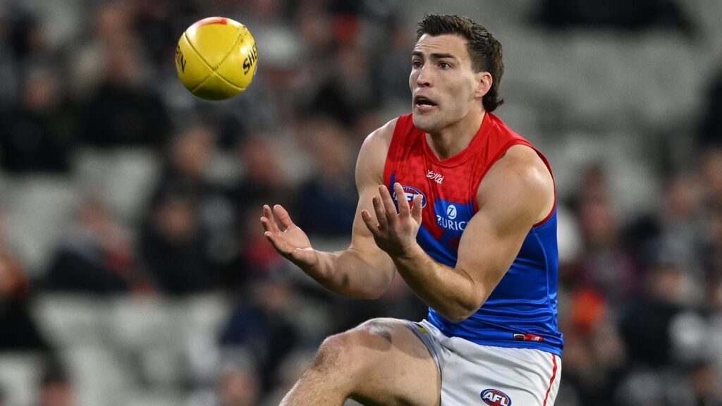 Melbourne veteran Jack Viney is well on his way to recovery from an achilles injury.
