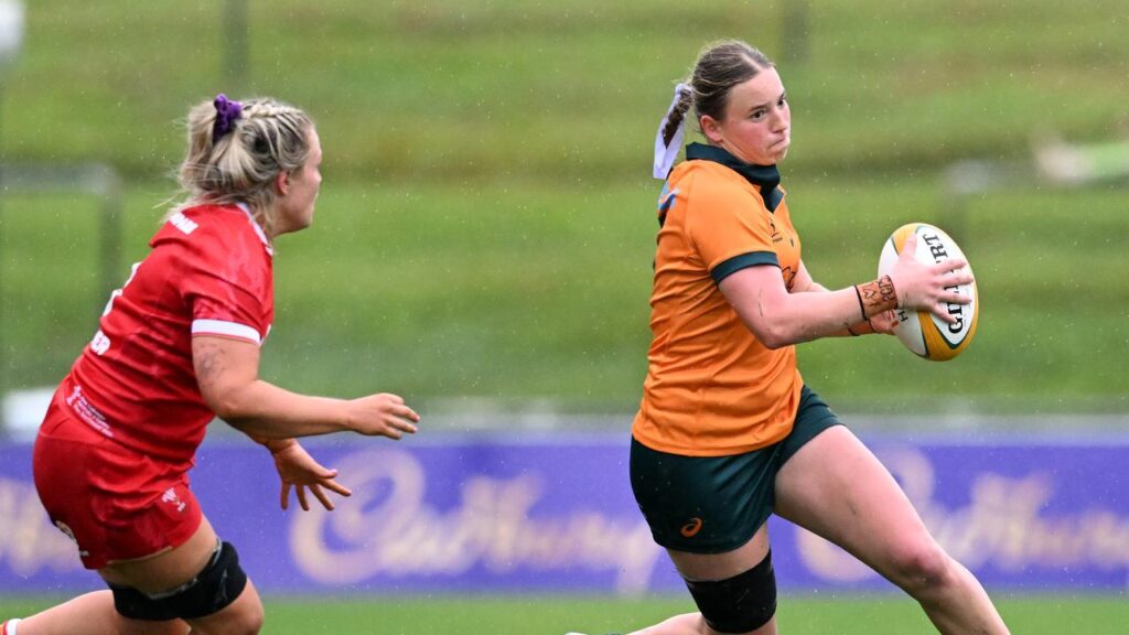 Star teen Caitlyn Halse (right) has missed the Wallaroos squad after a disrupted pre-season.
