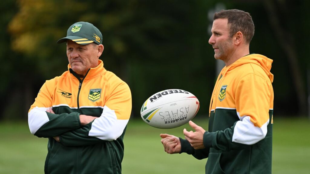 Australian coach Willie Peters (right) has laid down the law to PNG Chiefs hopefuls for season one.
