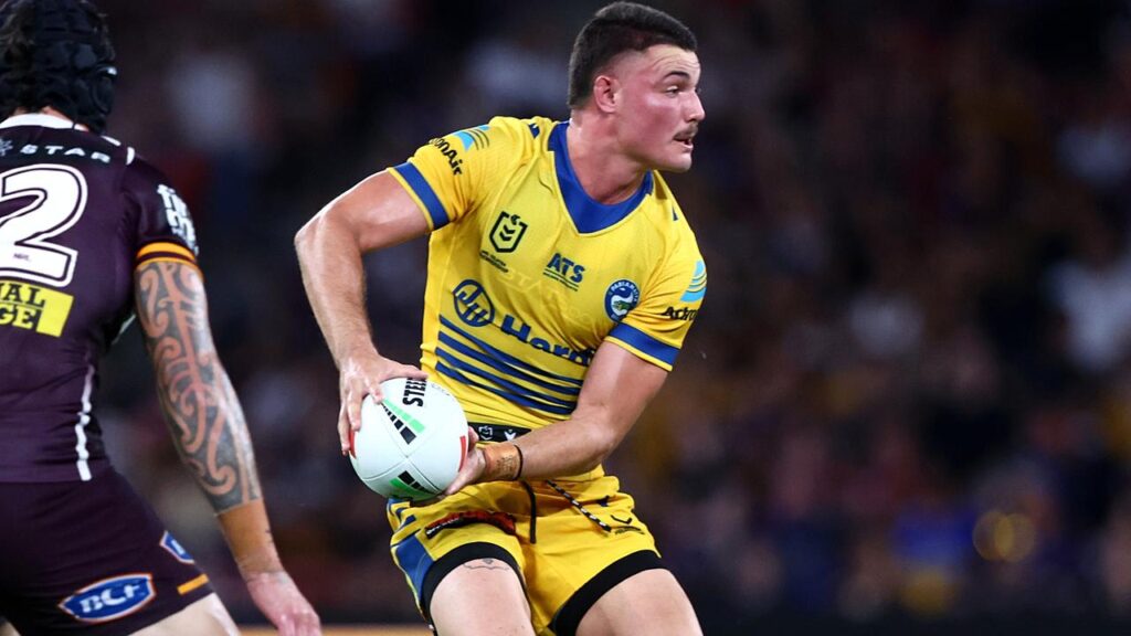 Jonah Pezet was the hero of Parramatta’s wild NRL win over Brisbane. 
