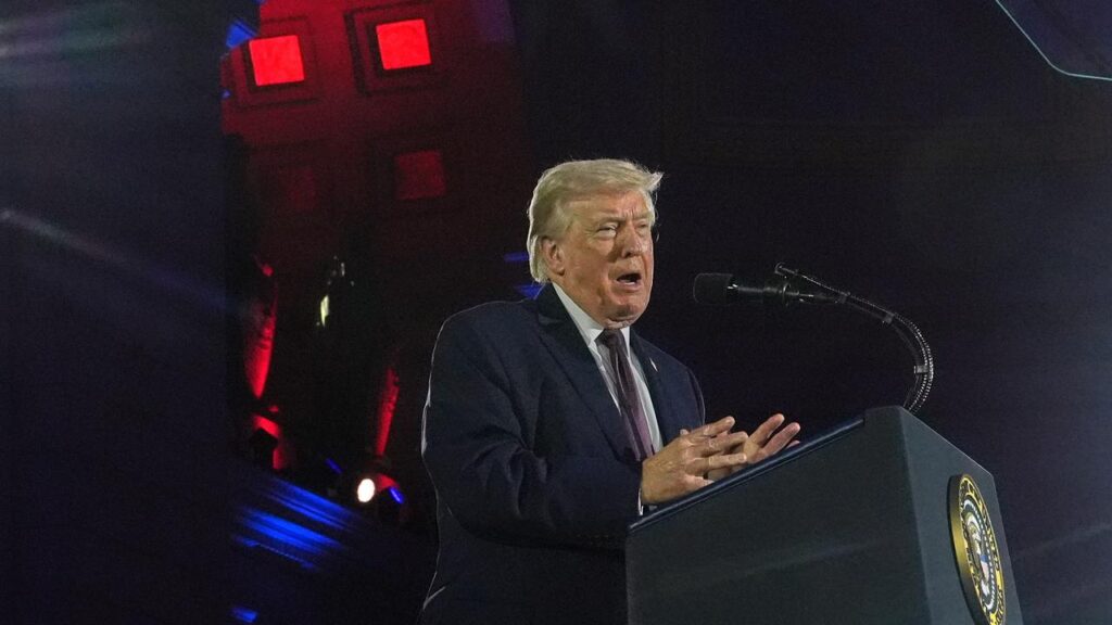 US President Donald Trump has called Iranian negotiators “very different” in an online post.
