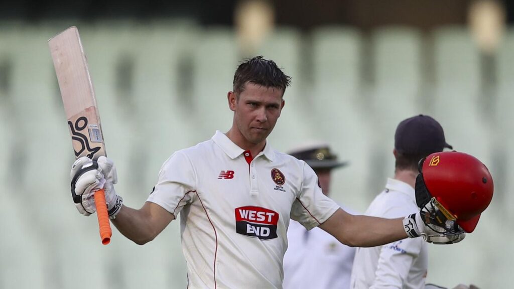 South Australia opener Henry Hunt was man of the match in the draw with Victoria.
