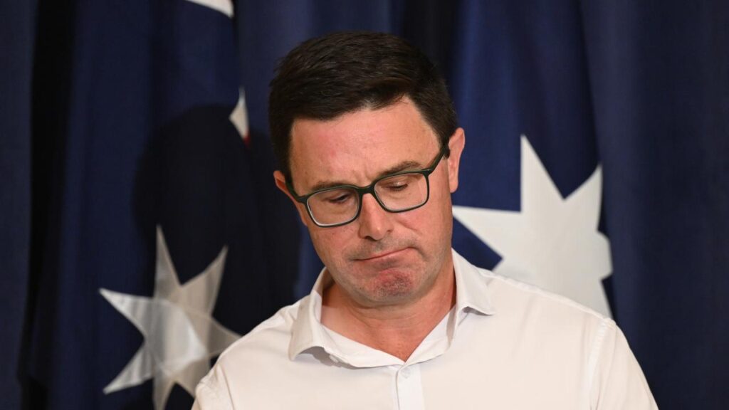 Nationals Leader David Littleproud is stepping down as leader but will remain in parliament. 
